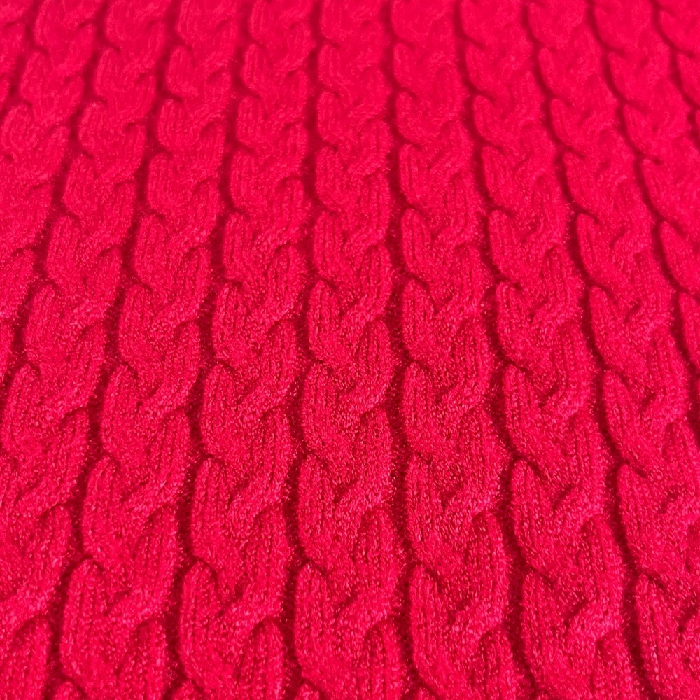 Philosophy Viscose Blend Cable Knit Crew Neck Drop Shoulder Sweater Size Large - Picture 6 of 10